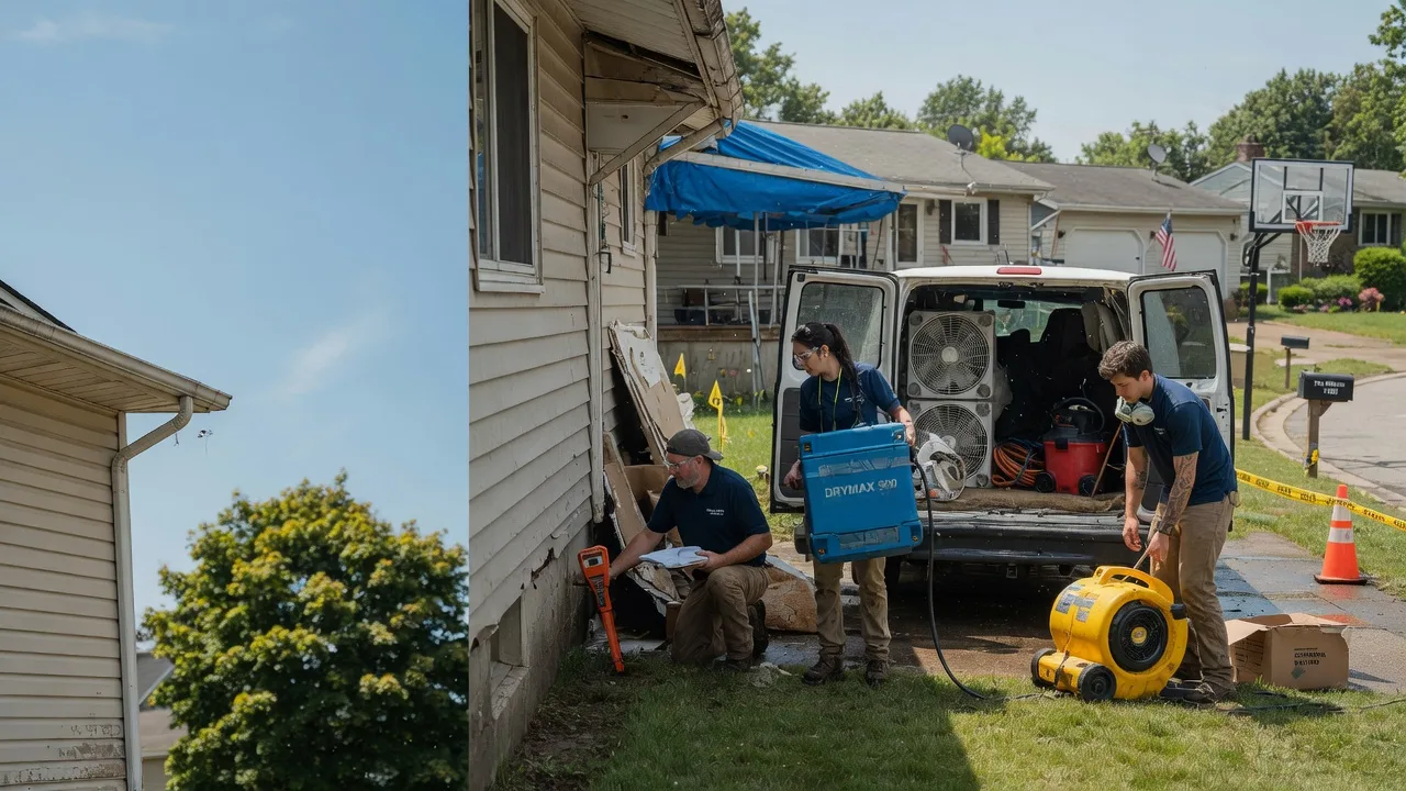 Ceiling Leak Cleanup in Fergus Falls, MN near me